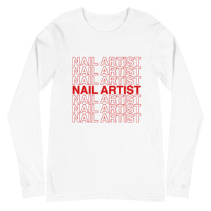 Nail Artist Long Sleeve T-Shirt