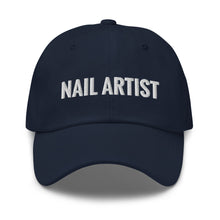 Load image into Gallery viewer, Dad hat: Nail Artist
