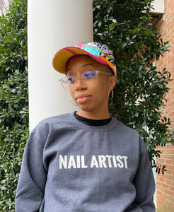 Sweatshirt: Nail Artist