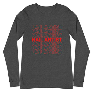 Nail Artist Long Sleeve T-Shirt