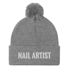 Load image into Gallery viewer, Beanie: Nail Artist (with Pom Pom)