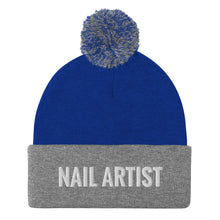 Load image into Gallery viewer, Beanie: Nail Artist (with Pom Pom)