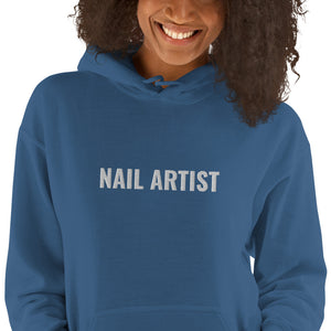Hoodie: Nail Artist (embroidered)
