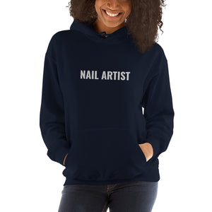 Hoodie: Nail Artist (embroidered)