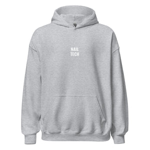 Hoodie: Nail Tech centered